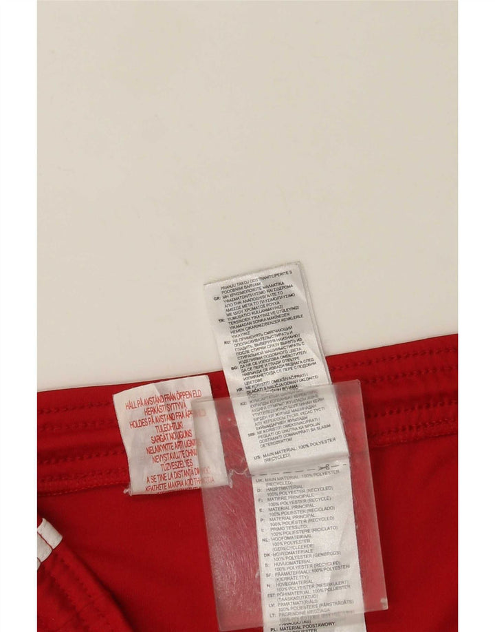 Adidas Boys Sport Shorts 13-14 Years Red Polyester