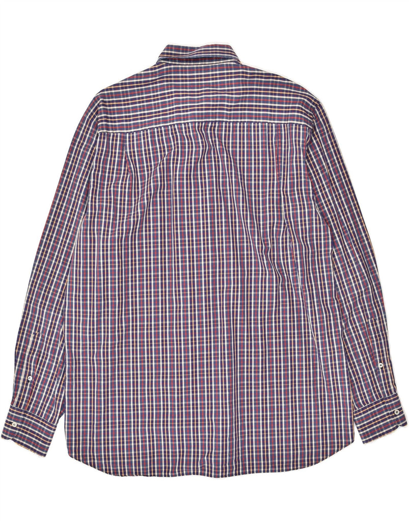PAUL & SHARK Mens Shirt Size 44XL Purple Check | Vintage Paul & Shark | Thrift | Second-Hand Paul & Shark | Used Clothing | Messina Hembry 