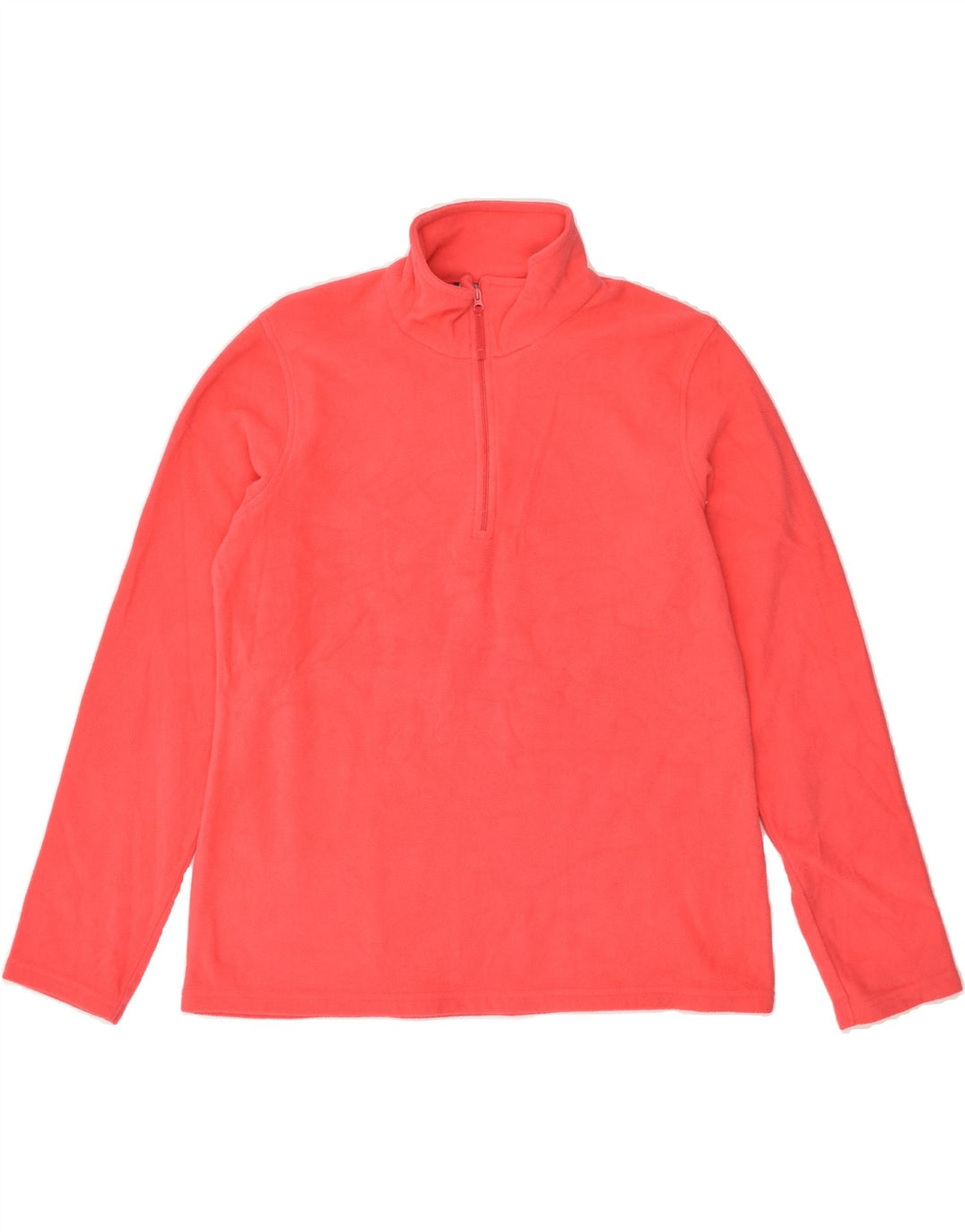 MOUNTAIN WAREHOUSE Womens Zip Neck Fleece Jumper UK 16 Large Red Polyester | Vintage Mountain Warehouse | Thrift | Second-Hand Mountain Warehouse | Used Clothing | Messina Hembry 