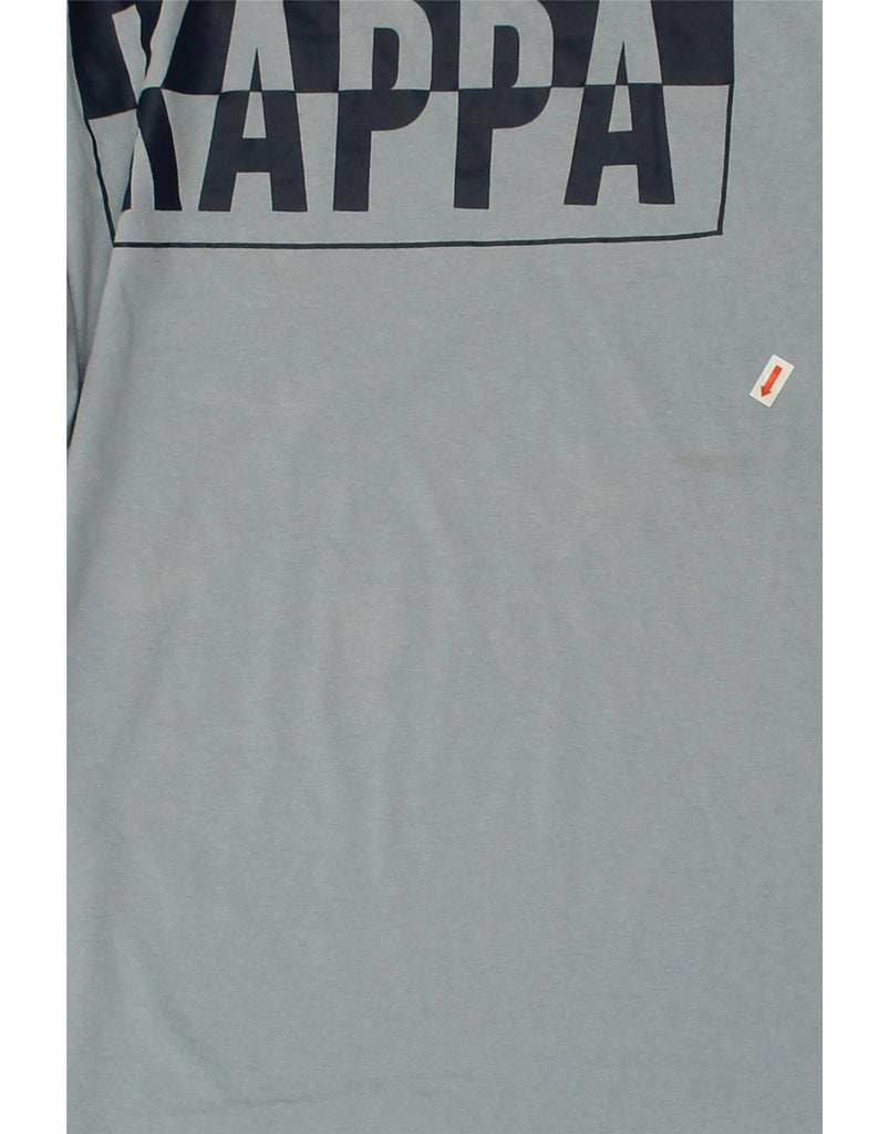 KAPPA Mens Graphic T-Shirt Top 2XL Blue Cotton | Vintage Kappa | Thrift | Second-Hand Kappa | Used Clothing | Messina Hembry 