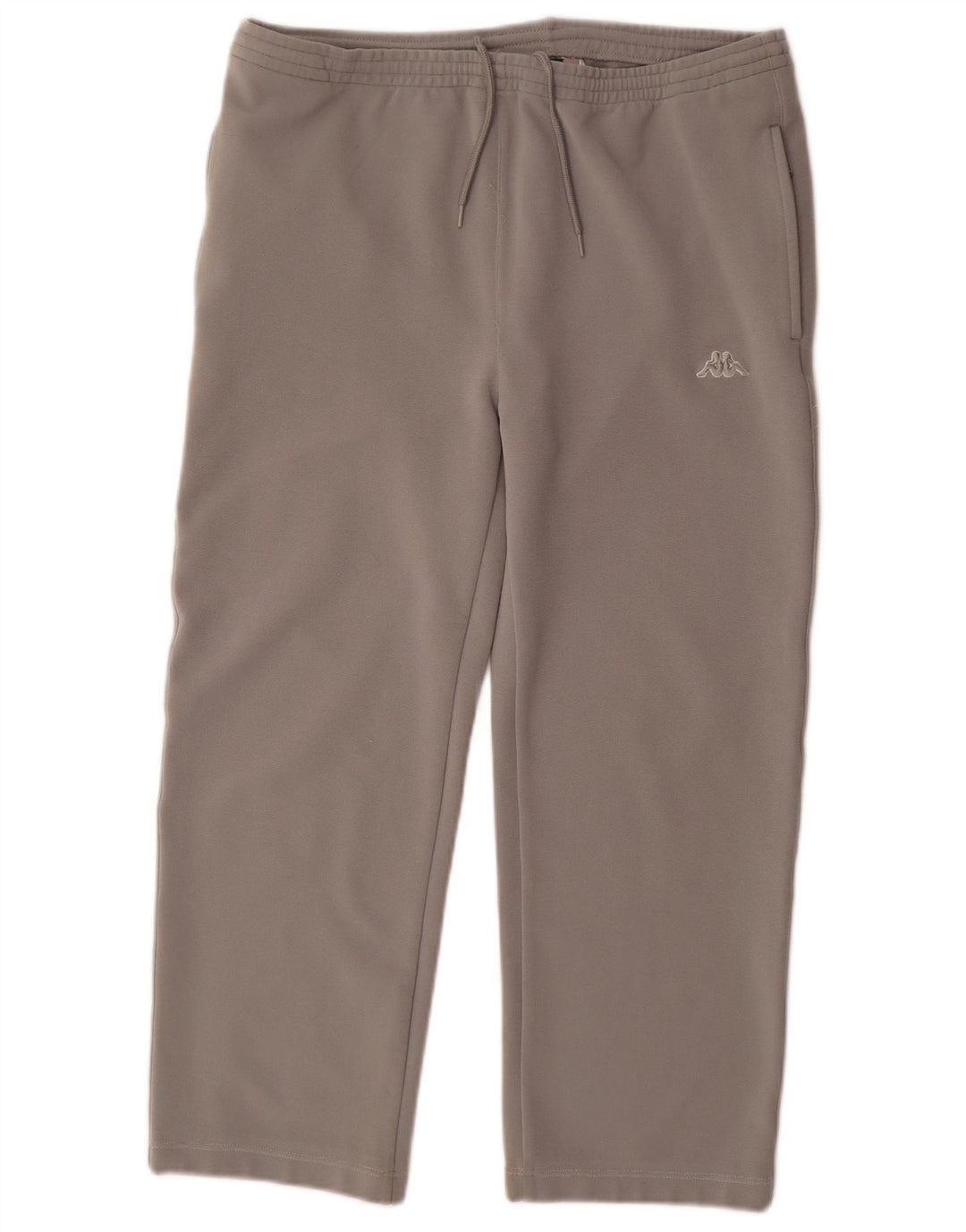 Kappa Womens Capri Tracksuit Trousers UK 14 Medium  Grey Polyester