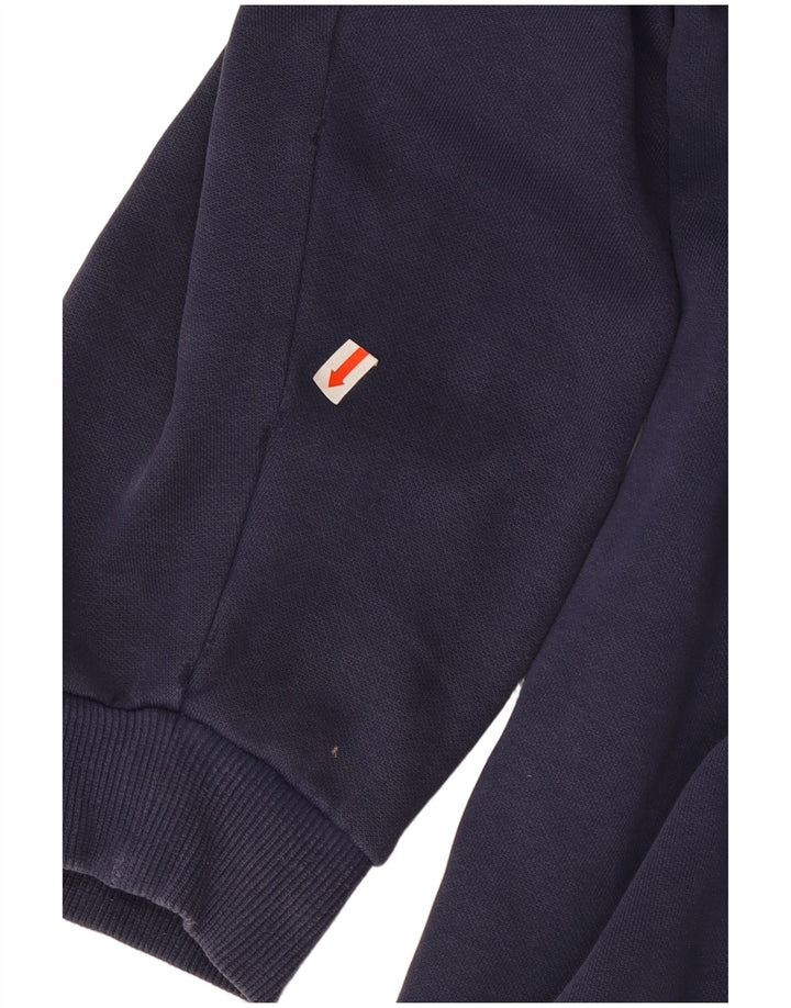 Puma Mens Hoodie Jumper 4XL Navy Blue Cotton