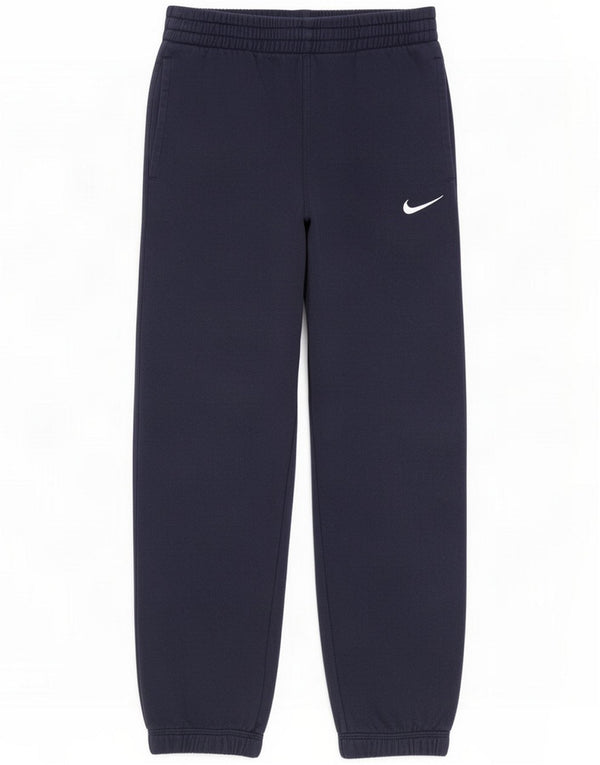 Nike Boys Tracksuit Trousers Joggers 10-11 Years Medium Navy Blue Cotton