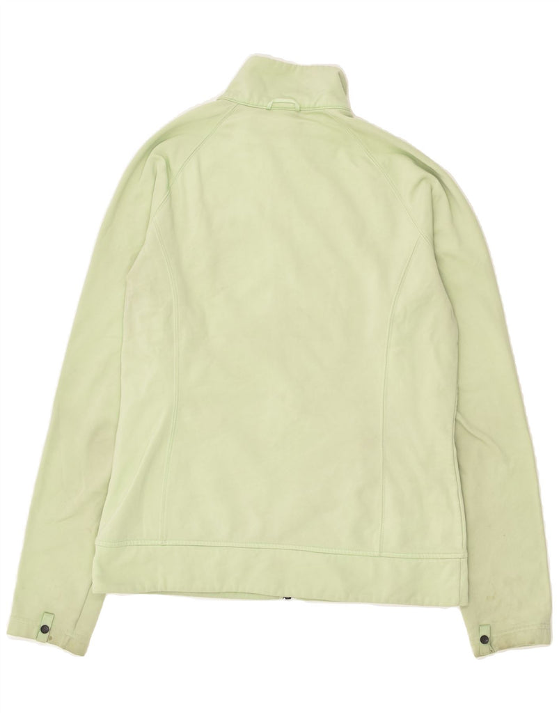 THE NORTH FACE Womens Tracksuit Top Jacket UK 12 Medium Green Cotton | Vintage The North Face | Thrift | Second-Hand The North Face | Used Clothing | Messina Hembry 