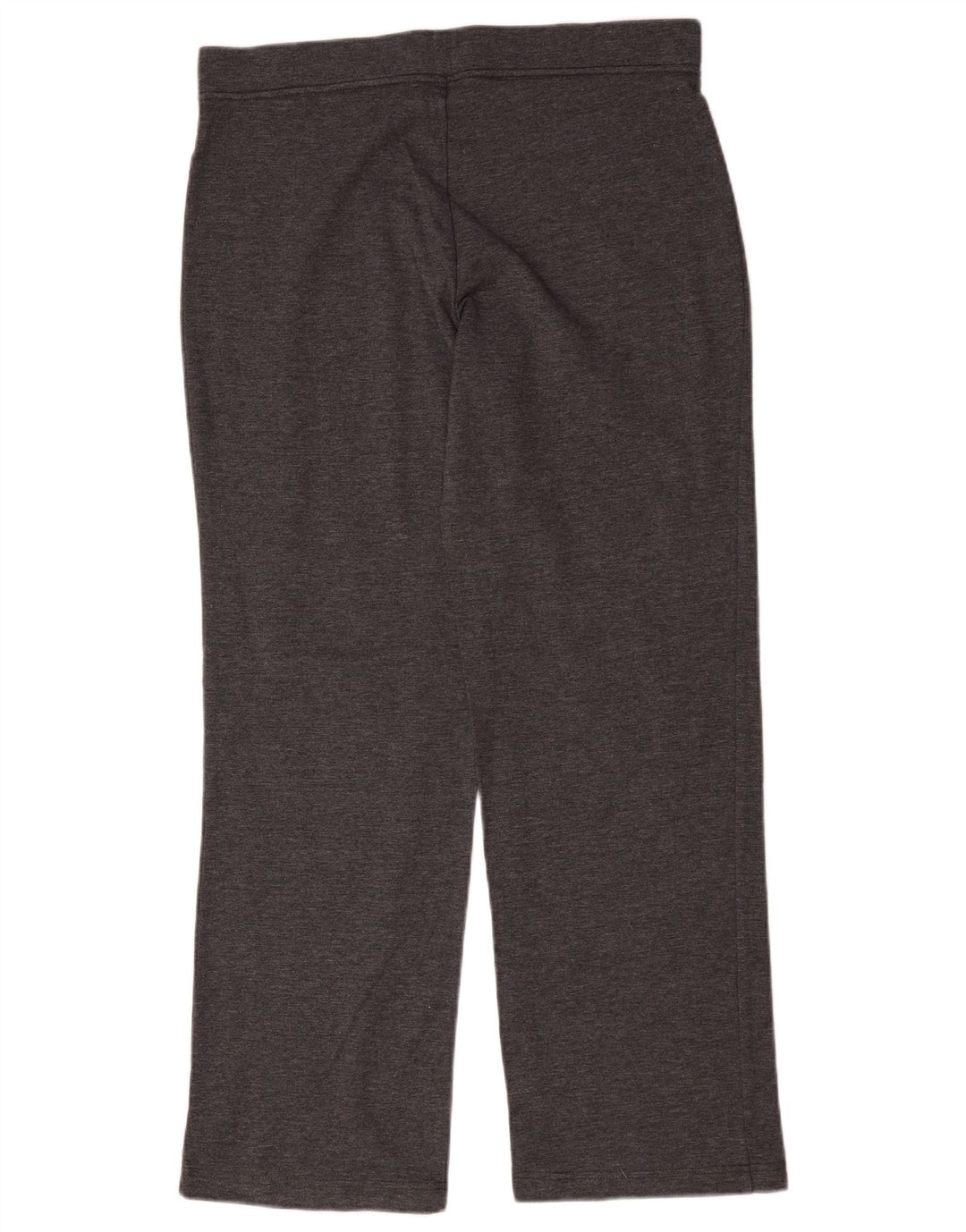 Marks & Spencer Womens Tracksuit Trousers UK 16 Large Grey Cotton