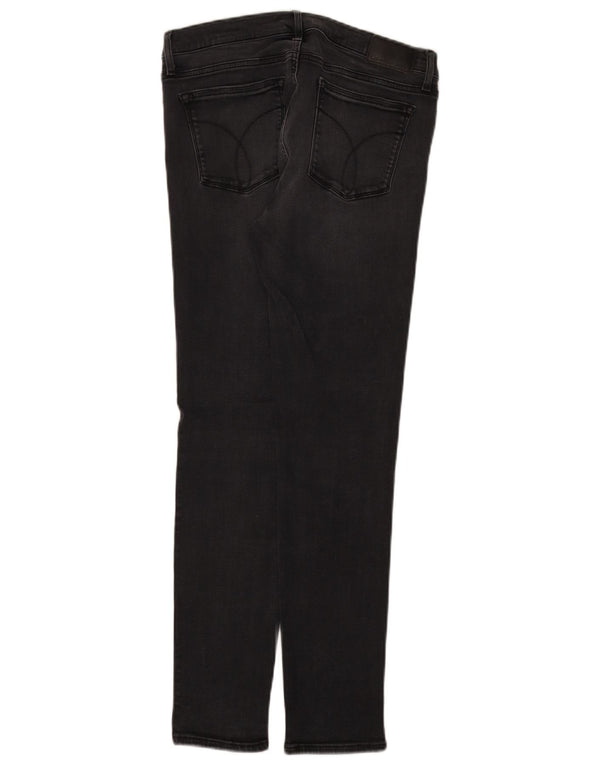 Calvin Klein Womens Slim Jeans W32 L30 Black