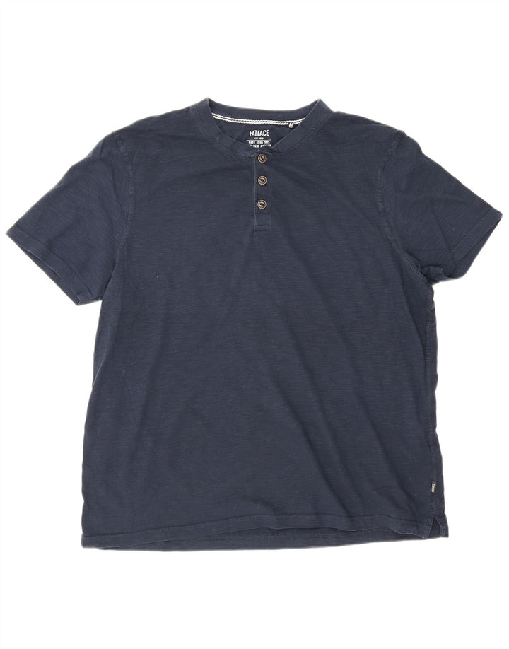 Fat Face Mens Regular T-Shirt Top 2XL Navy Blue Cotton