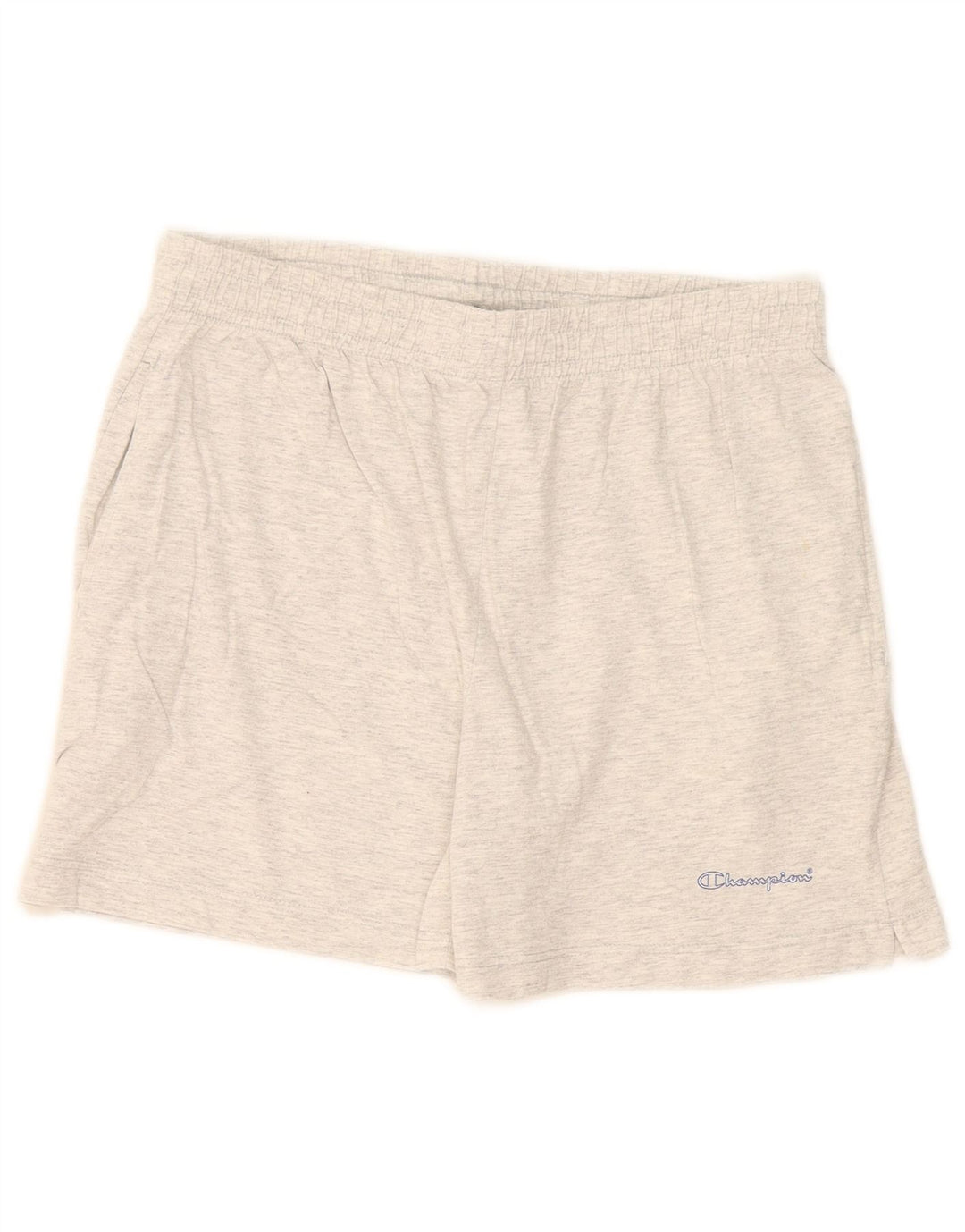 Champion Womens Sport Shorts UK 14 Large Grey Flecked