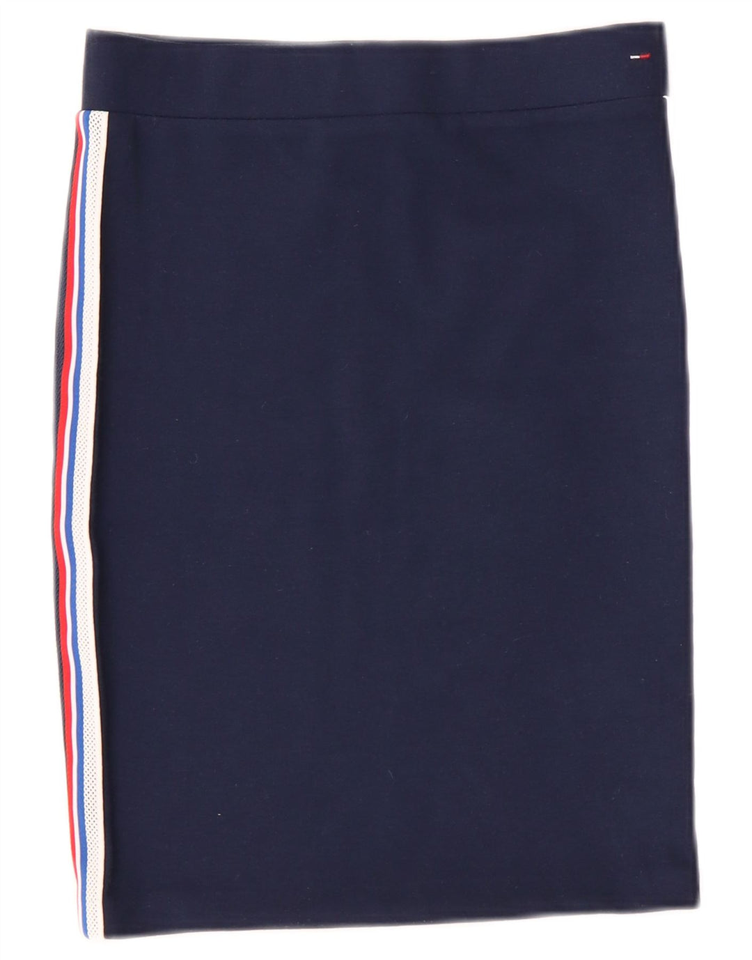 Tommy Hilfiger Womens Pencil Skirt Small W26  Navy Blue Striped Polyester