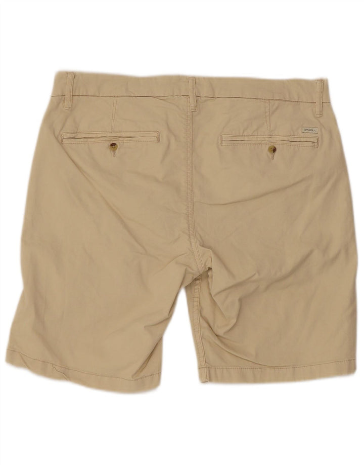 O'NEILL Mens Chino Shorts W33 Medium  Beige Cotton