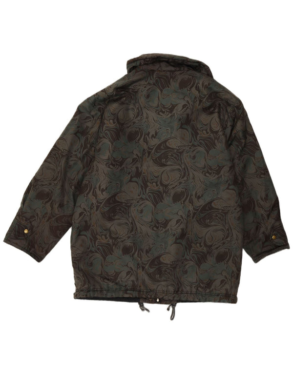 Vintage Womens Windbreaker Jacket UK 18 XL Multicoloured Paisley Retro