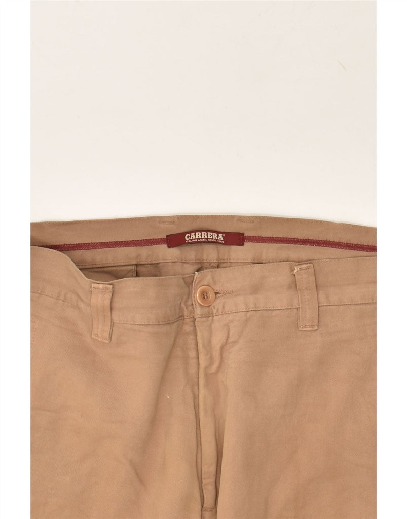 CARRERA Mens Straight Casual Trousers W36 L26 Brown | Vintage Carrera | Thrift | Second-Hand Carrera | Used Clothing | Messina Hembry 