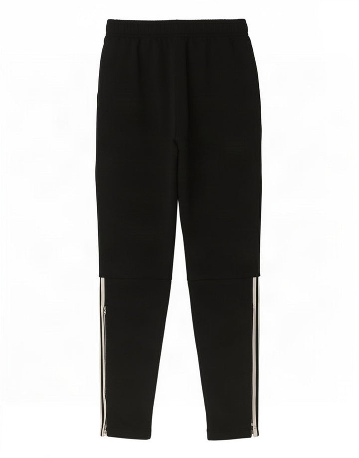 Adidas Boys Tracksuit Trousers 13-14 Years Black Polyester