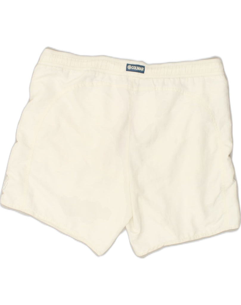 COLMAR Mens Sport Shorts IT 50 Large White | Vintage Colmar | Thrift | Second-Hand Colmar | Used Clothing | Messina Hembry 