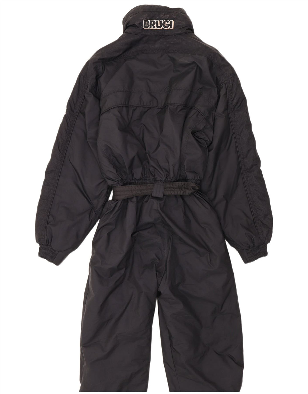 Brugi Womens Ski Jumpsuit IT 48 XL Black Polyester Sports