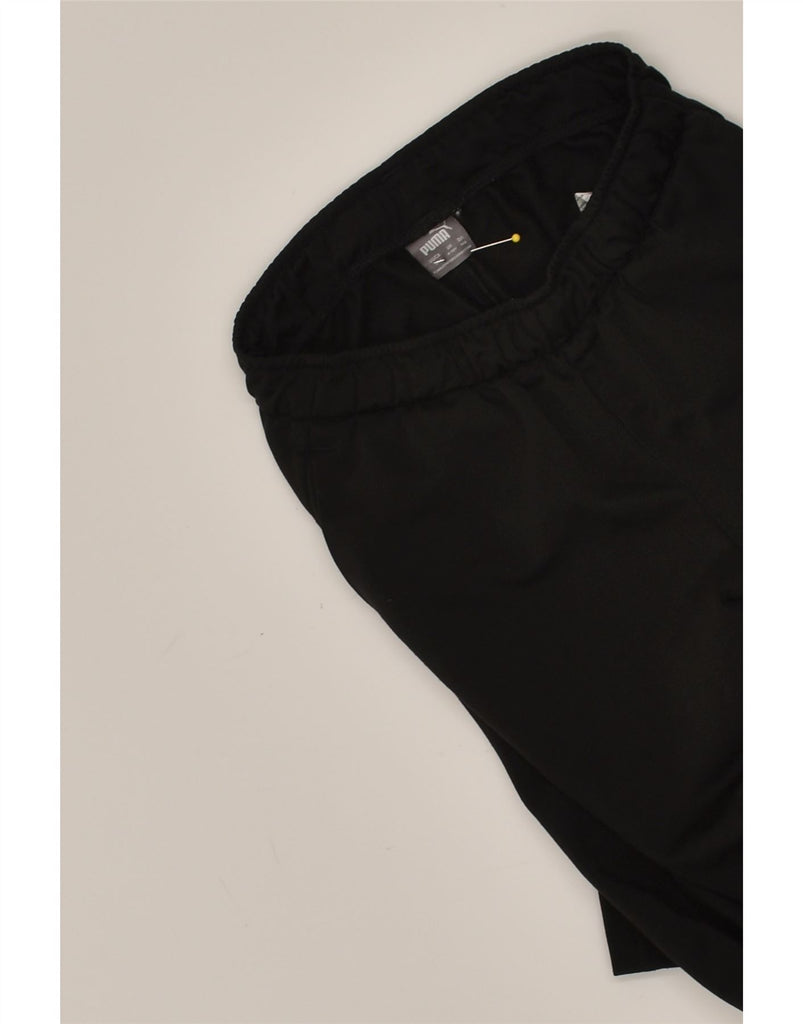PUMA Boys Tracksuit Trousers 9-10 Years Black Polyester | Vintage Puma | Thrift | Second-Hand Puma | Used Clothing | Messina Hembry 