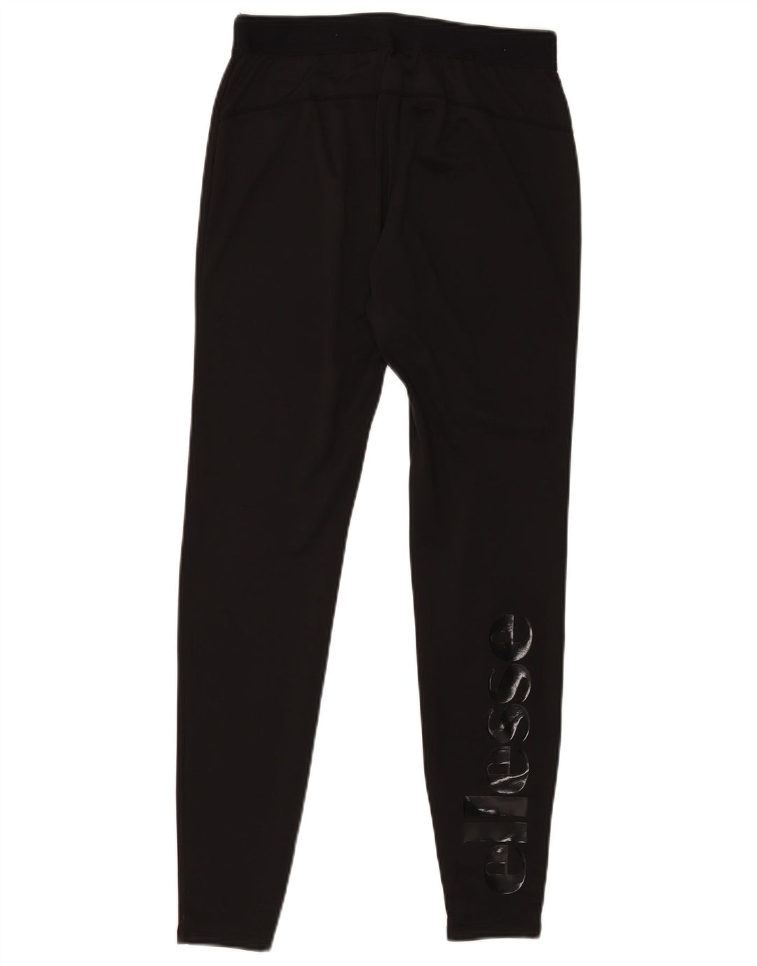 Ellesse Womens Graphic Leggings UK 14 Medium Black