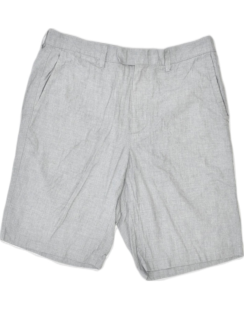 J. CREW Mens Casual Shorts W36 Large Grey Cotton | Vintage | Thrift | Second-Hand | Used Clothing | Messina Hembry 