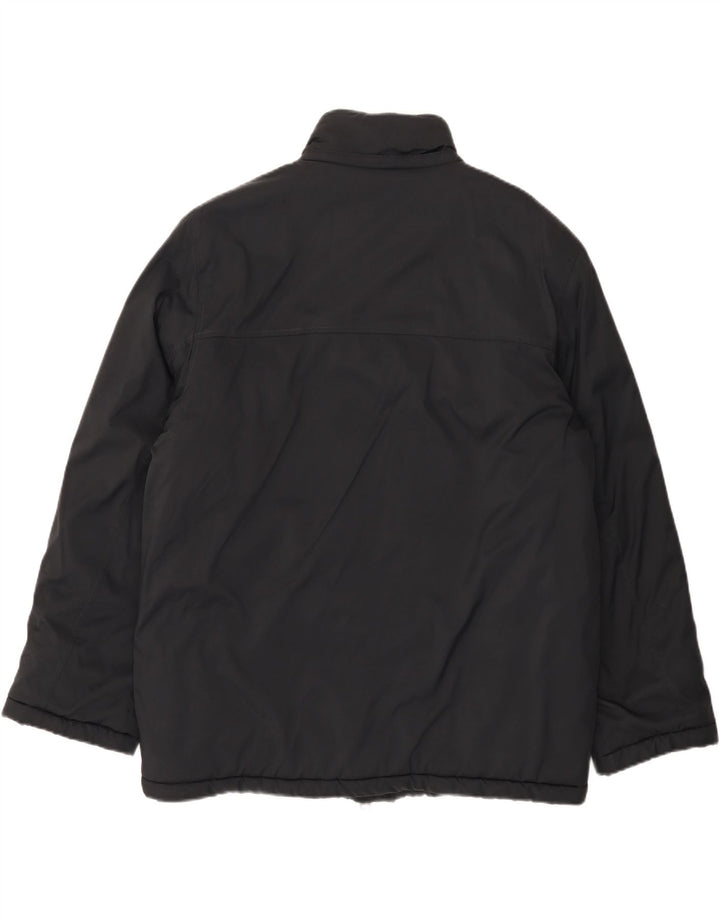 CHAMPION Mens Padded Jacket UK 40 Large Black Polyamide