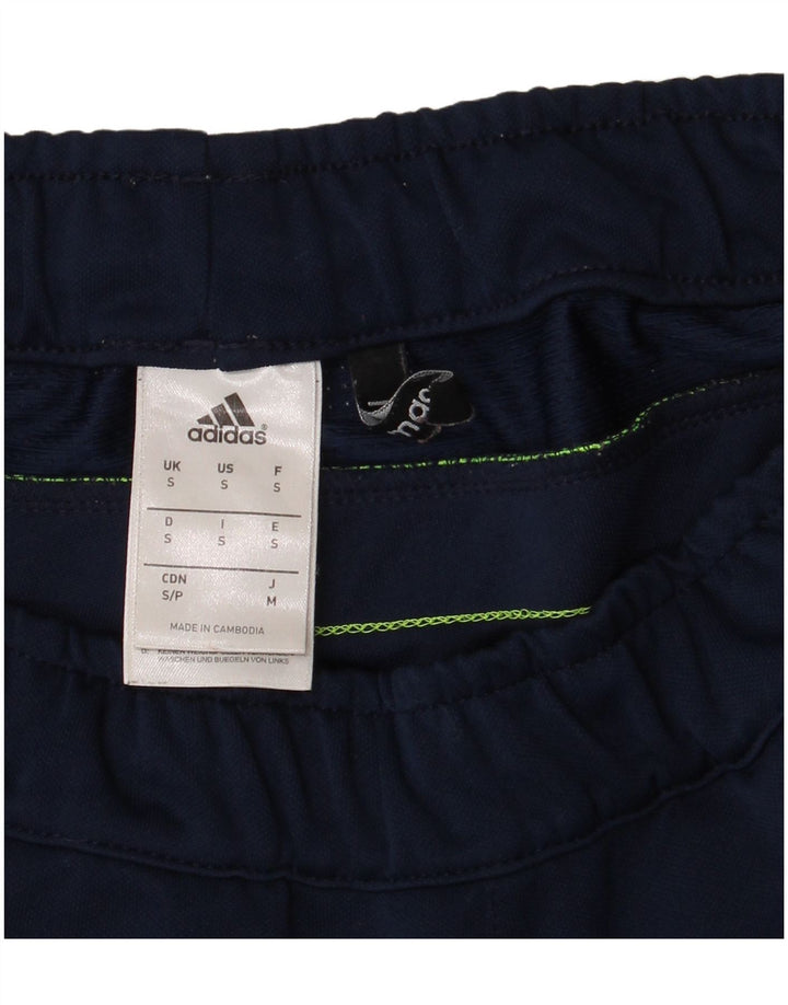 ADIDAS Mens Climacool Sport Shorts Small Navy Blue Polyester