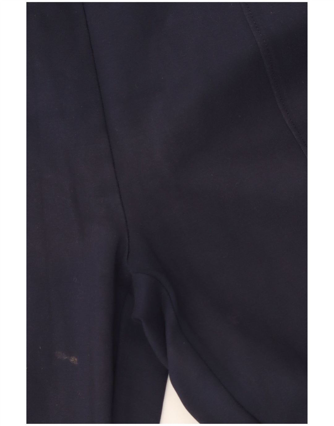 Marks & Spencer Womens Leggings UK 14 Medium Navy Blue Viscose