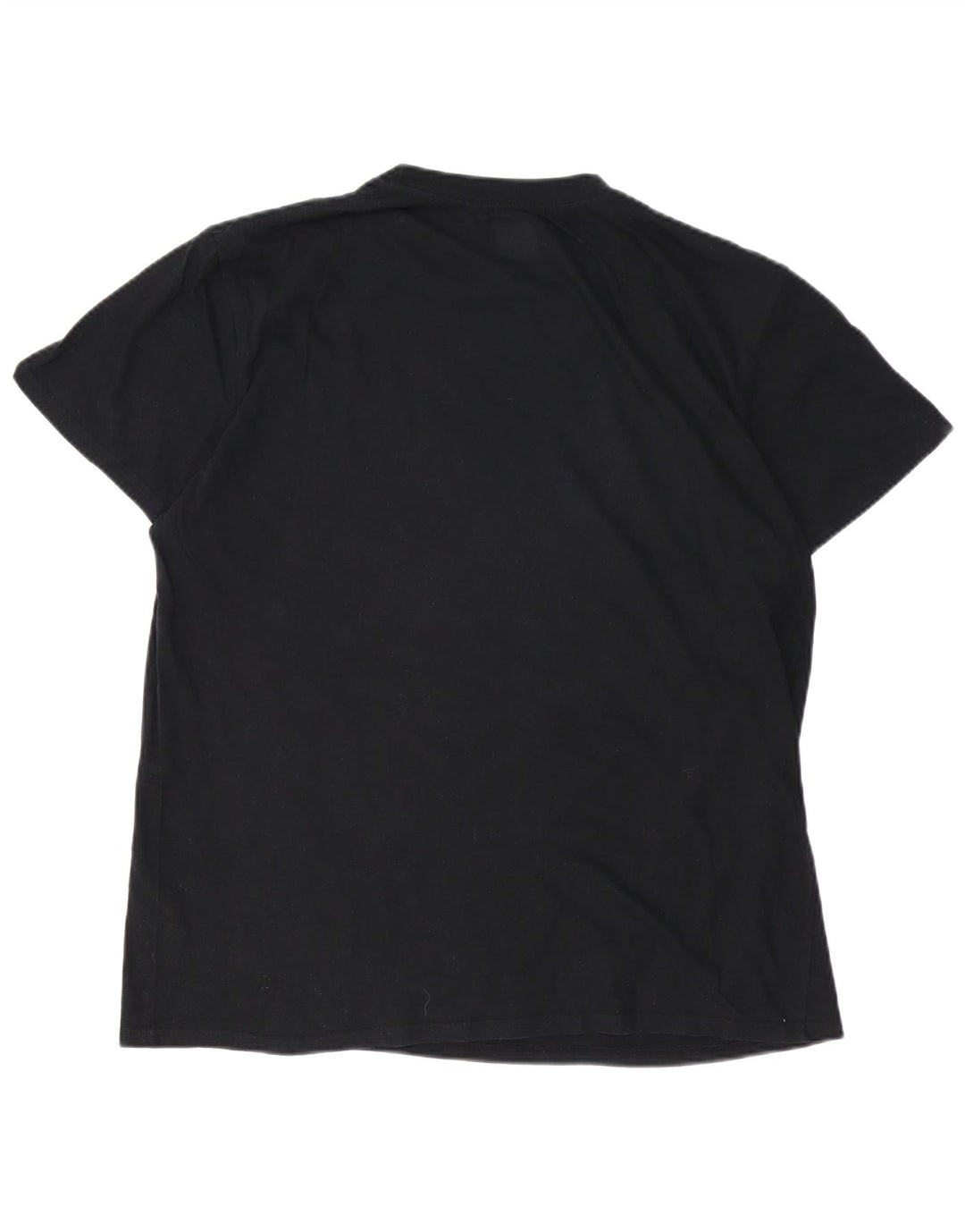DC Mens Tailored Fit Graphic T-Shirt Top XL Black Cotton