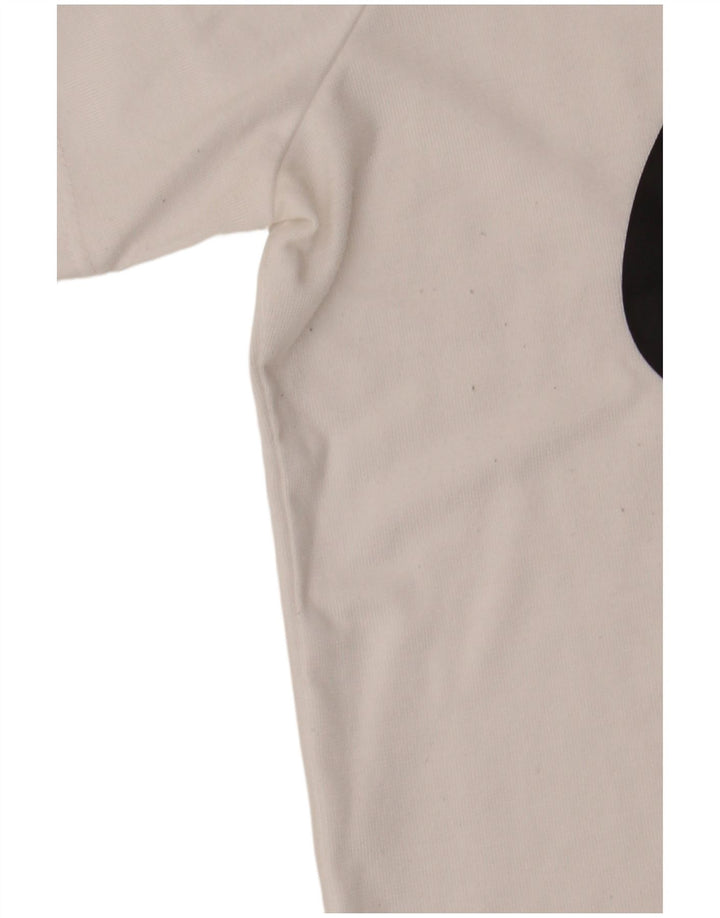 Nike Mens Graphic T-Shirt Top Small White Polyester