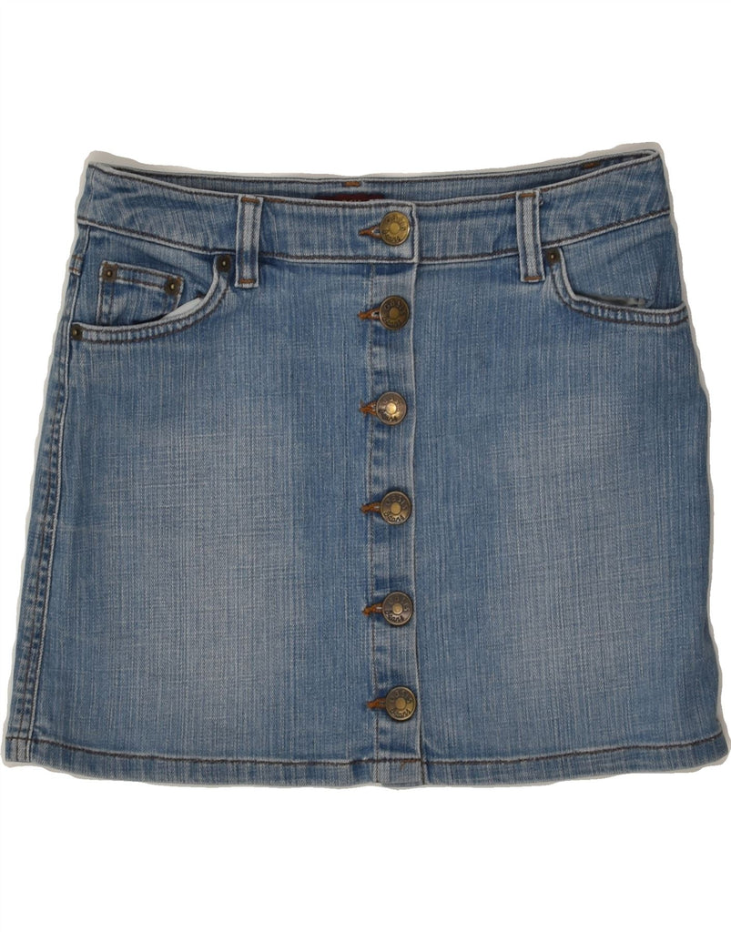 OASIS Womens Denim Skirt W30 Medium Blue | Vintage Oasis | Thrift | Second-Hand Oasis | Used Clothing | Messina Hembry 