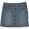 OASIS Womens Denim Skirt W30 Medium Blue | Vintage Oasis | Thrift | Second-Hand Oasis | Used Clothing | Messina Hembry 