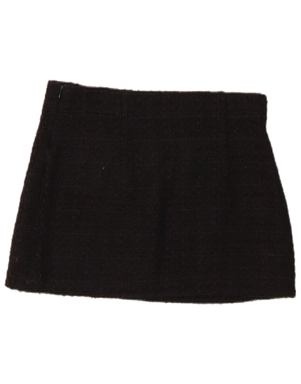 Zara Womens Mini Skirt Large W30  Black