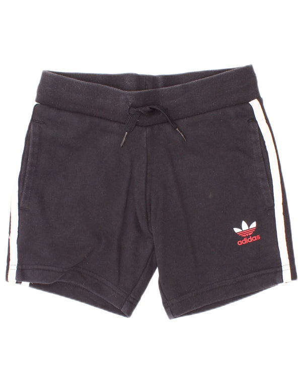 Adidas Boys Sport Shorts 4-5 Years Black Cotton