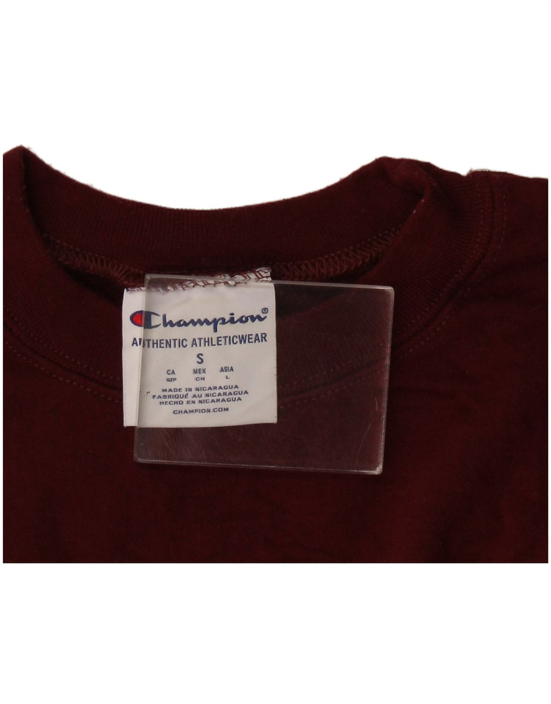 Champion Mens Minnesota Duluth Graphic Sweatshirt Jumper Small Burgundy