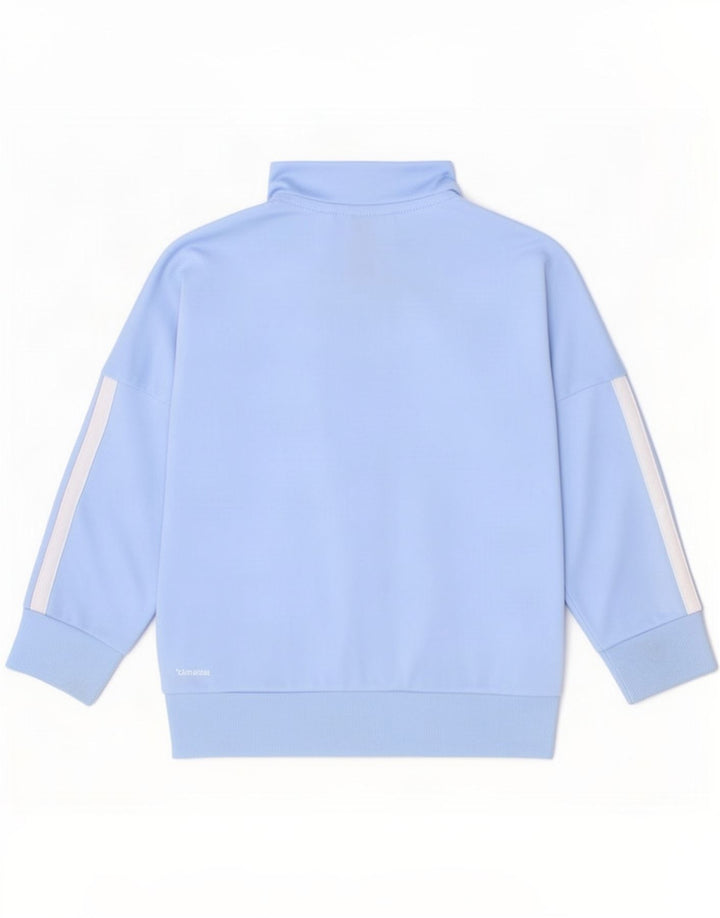Adidas Boys Climacool Tracksuit Top Jacket 2-3 Years Blue Polyester