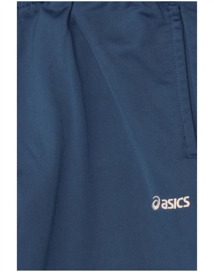 Asics Womens Tracksuit Trousers UK 12 Medium Blue