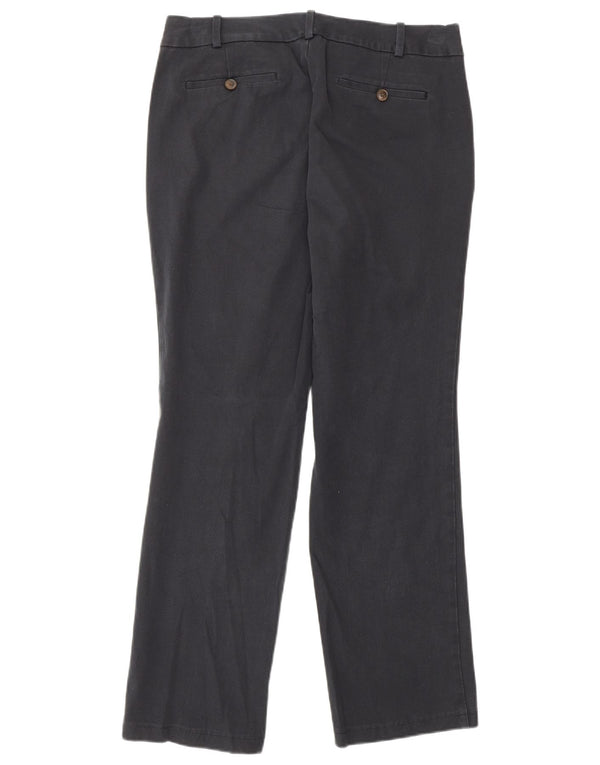 Dockers Womens Straight Chino Trousers US 10 Large W32 L30 Black Cotton
