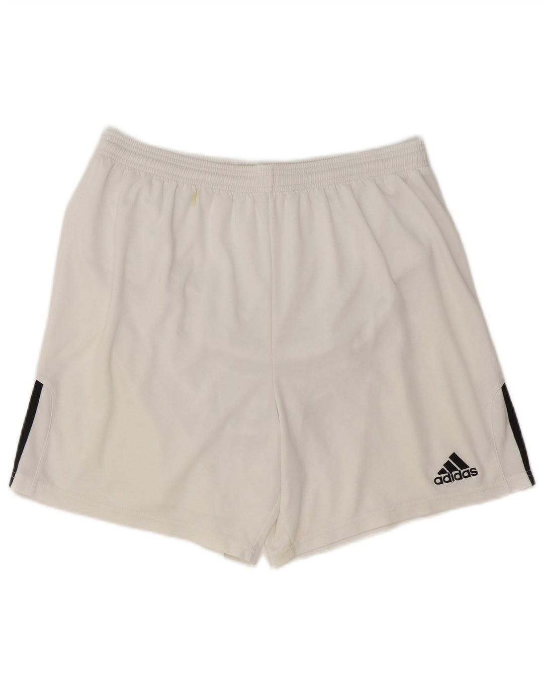 Adidas Mens Sport Shorts Large White Colourblock Polyester