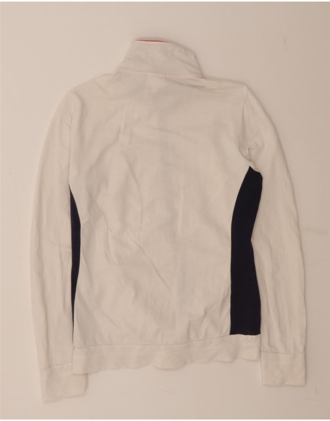 CHAMPION Womens Heritage Fit Tracksuit Top Jacket UK 14 Medium White Vintage Champion and Second-Hand Champion from Messina Hembry 