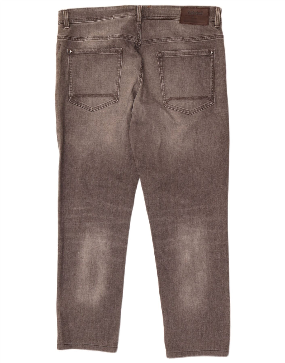 Timberland Mens Tapered Jeans W38 L30 Grey Cotton