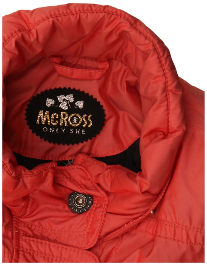 MC Ross Womens Padded Jacket UK 18 XL Red