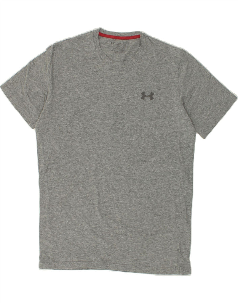 UNDER ARMOUR Mens T-Shirt Top Small Grey Flecked Cotton | Vintage Under Armour | Thrift | Second-Hand Under Armour | Used Clothing | Messina Hembry 