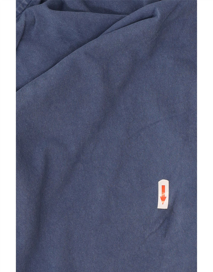 Timberland Mens Regular Fit Polo Shirt Small Blue Cotton