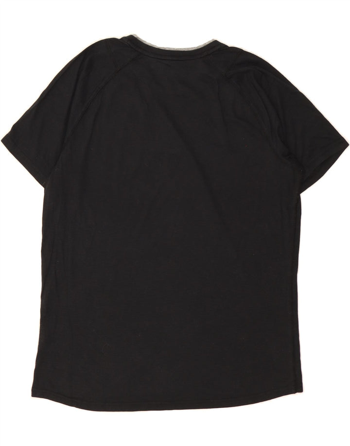 PUMA Mens T-Shirt Top Medium Black Vintage Puma and Second-Hand Puma from Messina Hembry 