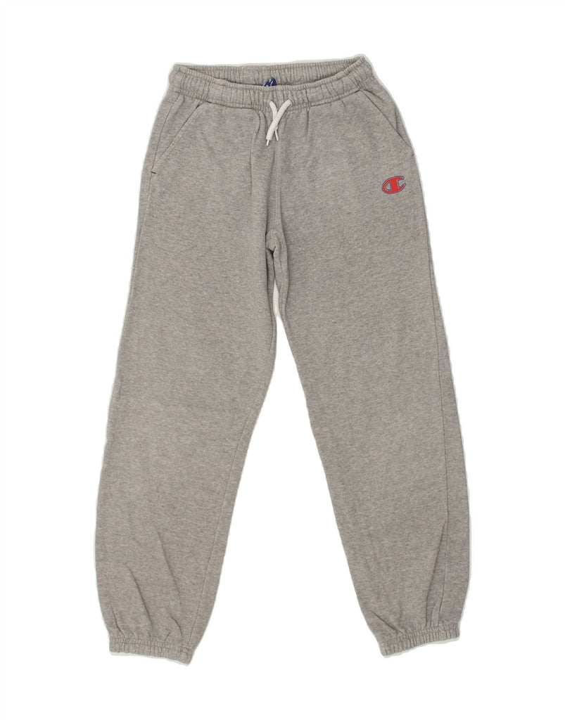 CHAMPION Boys Tracksuit Trousers Joggers 9-10 Years Medium  Grey Cotton | Vintage Champion | Thrift | Second-Hand Champion | Used Clothing | Messina Hembry 