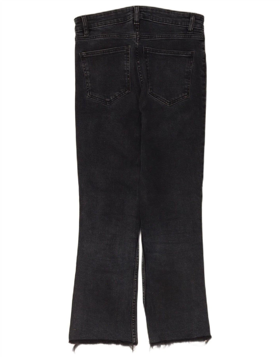 Zara Womens Bootcut Jeans EU 36 XS W26 L25 Black Cotton