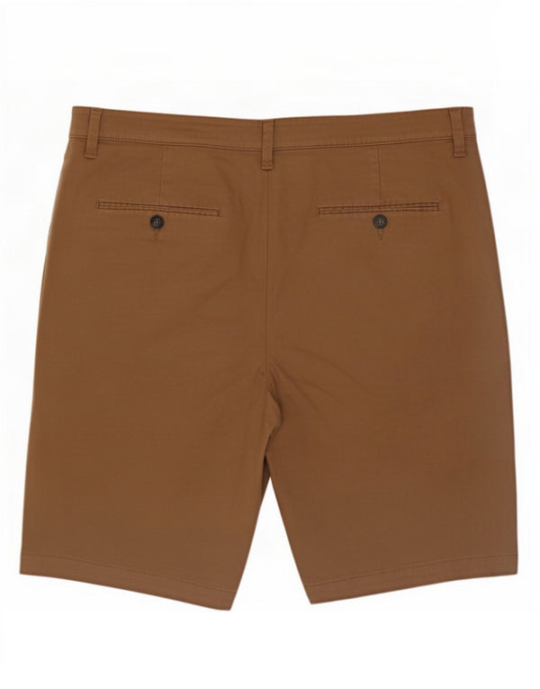 Marks & Spencer Mens Chino Shorts Large W36 Beige Cotton