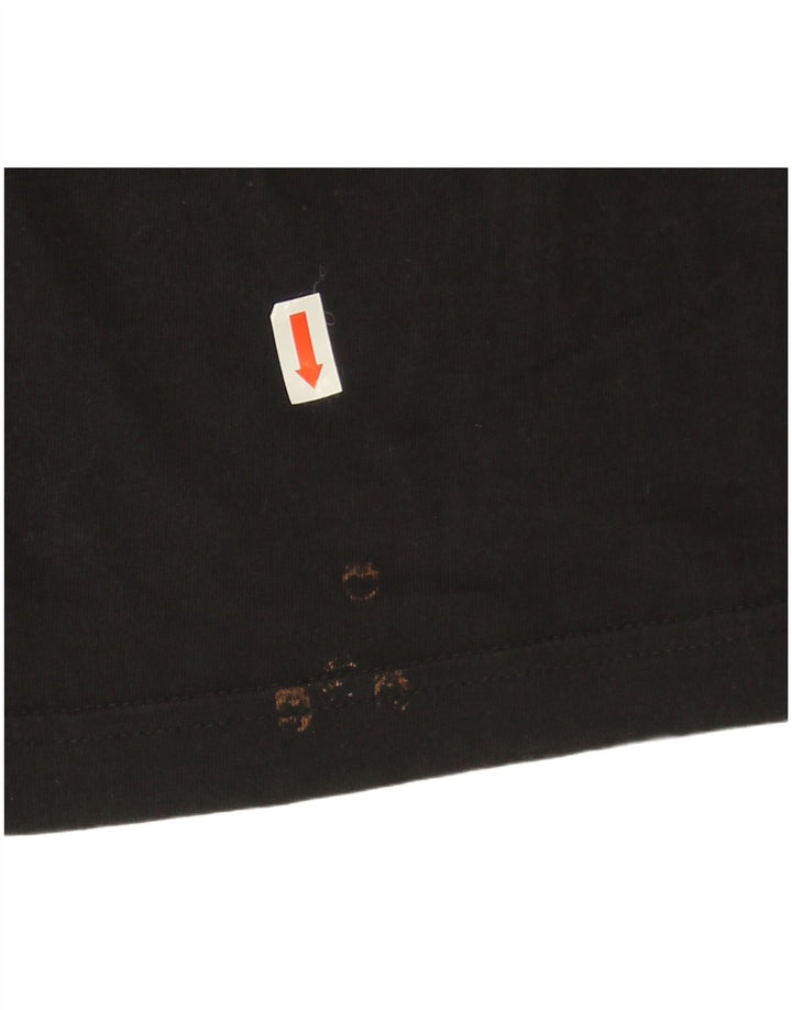 Puma Mens Graphic T-Shirt Top XL Black Cotton