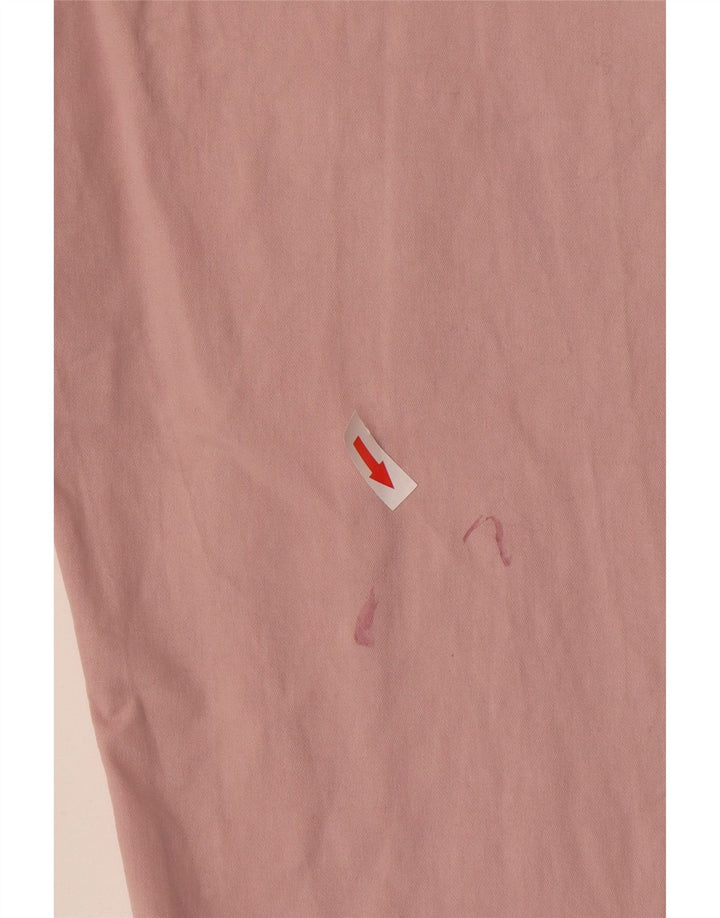 Superdry Mens Slim Chino Trousers W33 L32 Pink Cotton