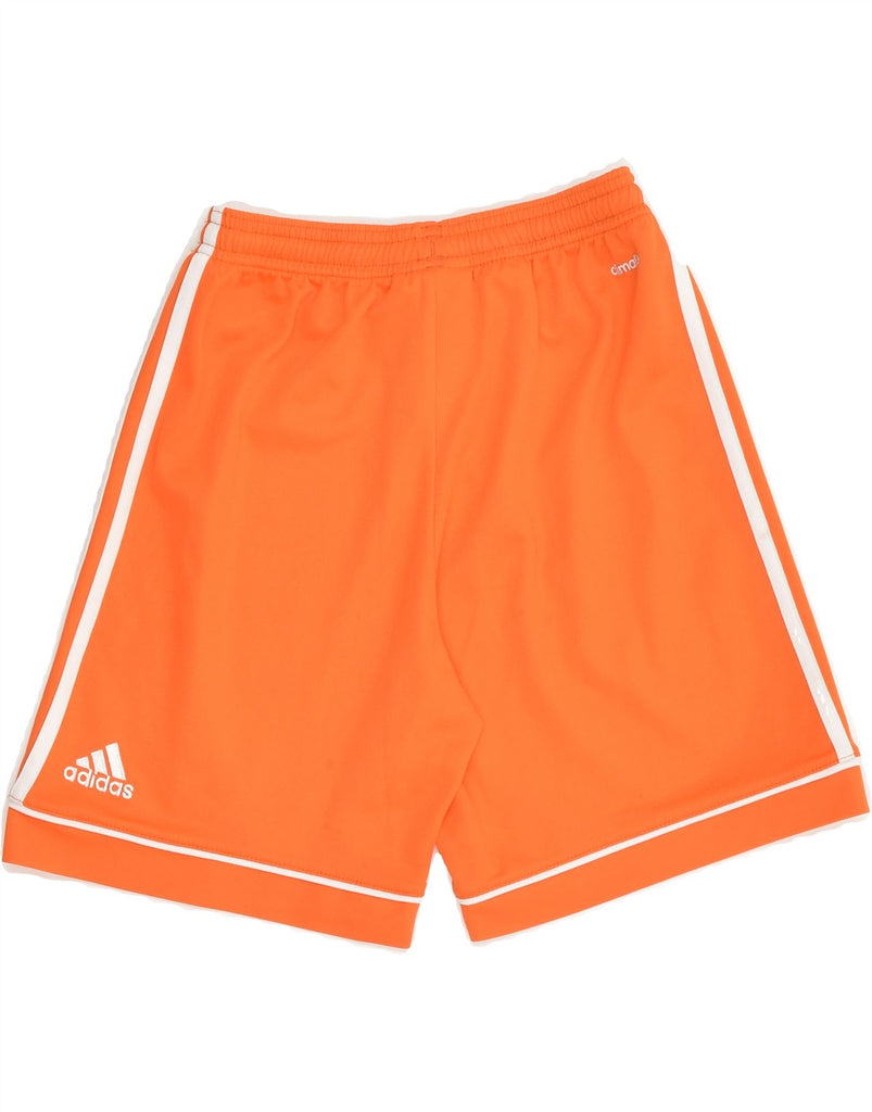 ADIDAS Boys Climacool Sport Shorts 11-12 Years Orange Polyester | Vintage Adidas | Thrift | Second-Hand Adidas | Used Clothing | Messina Hembry 