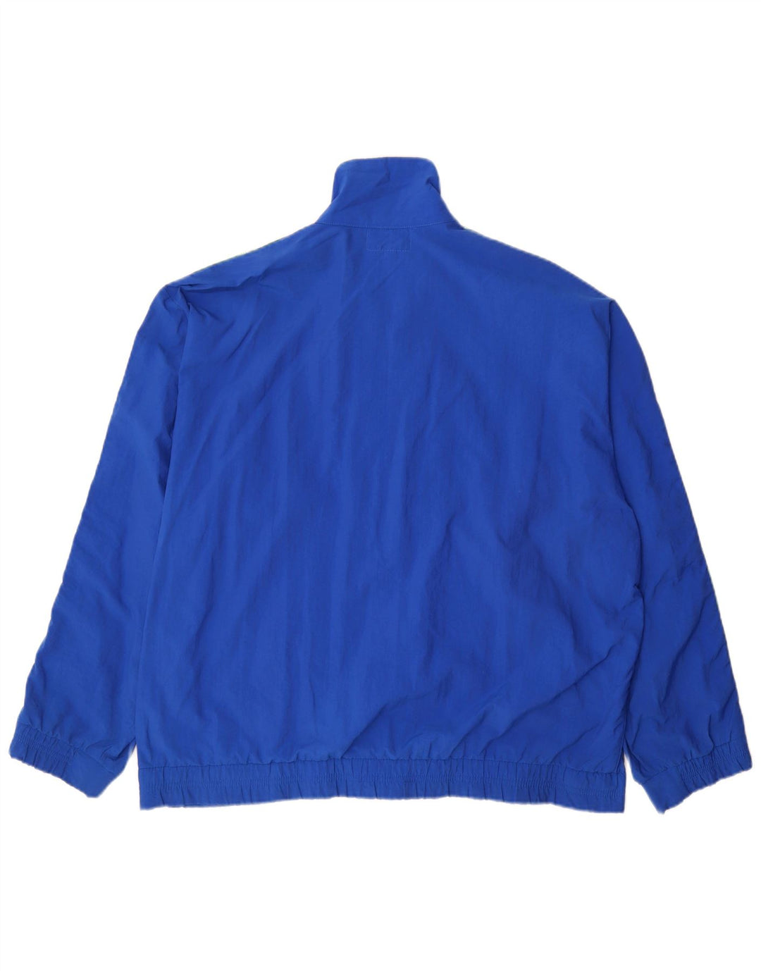 Asics Mens Graphic Tracksuit Top Jacket IT 50 Medium Blue Colourblock