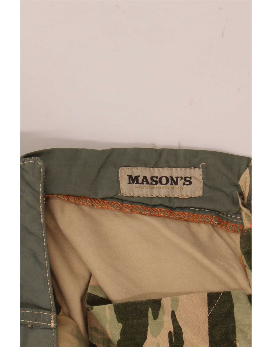 Mason's Mens Joggers Cargo Trousers W32 L34 Green